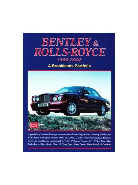 BENTLEY & ROLLS ROYCE 1990-2002 PORTFOLIO HB