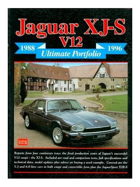 JAGUAR XJ-S V12 ULTIMATE PORTFOLIO 1988-1996