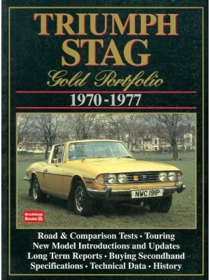 TRIUMPH STAG GOLD PORTFOLIO 1970-1977