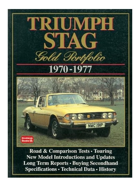 TRIUMPH STAG GOLD PORTFOLIO 1970-1977