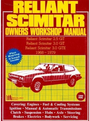 RELIANT SCIMITAR 1968-1979 OWNERS WORKSHOP MANUAL