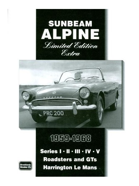 SUNBEAM ALPINE 1959-1968 LIMITED EDITION EXTRA