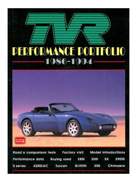 TVR PERFORMANCE PORTFOLIO 1986-1994