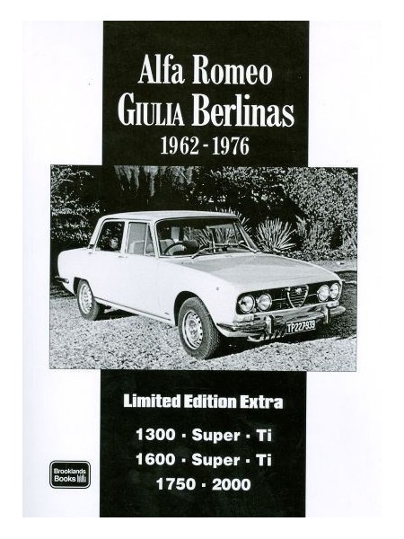ALFA ROMEO GIULIA BERLINAS 1962-76 LIMITED EDITION ULTRA