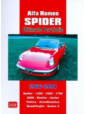 ALFA ROMEO SPIDER ULTIMATE PORTFOLIO