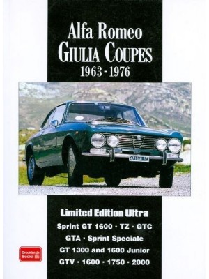 ALFA ROMEO GIULIA COUPES 1963-76 LIMITED EDITION ULTRA