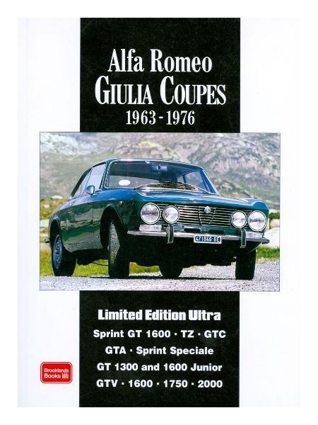 ALFA ROMEO GIULIA COUPES 1963-76 LIMITED EDITION ULTRA
