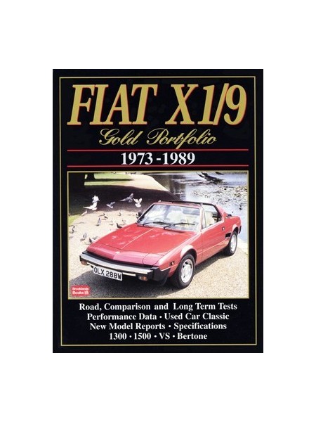FIAT X1/9 1973-89 - GOLD PORTFOLIO