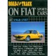 ON FIAT SPORTS CARS - ROAD & TRACK - 1968-87