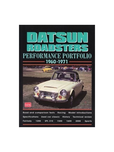 DATSUN ROADSTERS PERFORMANCE PORTFOLIO 1960-71