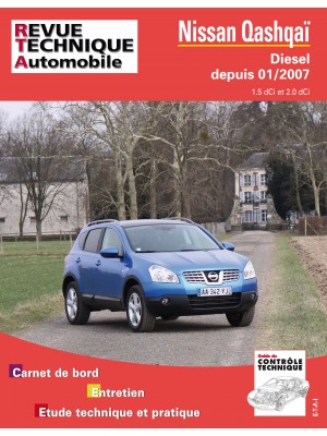 RTAB741 NISSAN QAASHQAI 2007 ESSENCE 2.0 140CH & DIESEL 2.0 150 CH