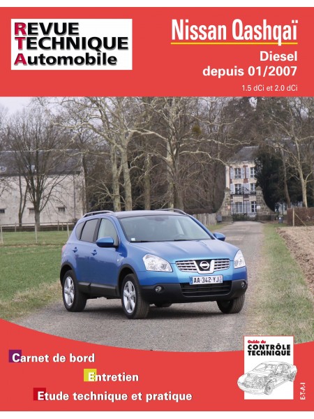 RTAB741 NISSAN QAASHQAI 2007 ESSENCE 2.0 140CH & DIESEL 2.0 150 CH