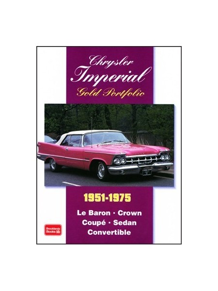 CHRYSLER IMPERIAL GOLD PORTFOLIO 1951-75