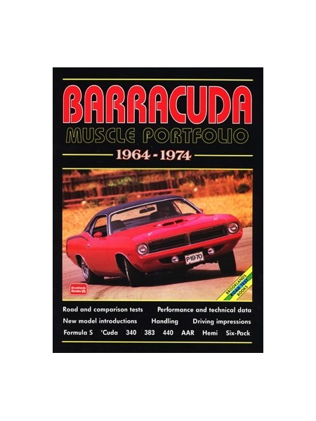 PLYMOUTH BARRACUDA MUSCLE PORTFOLIO 1964-1974