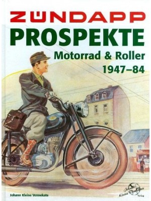 ZUNDAPP PROSPEKTE MOTORRAD & ROLLER 1947-84