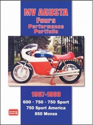 MV AGUSTA FOURS PERFORMANCE PORTFOLIO 1967/80