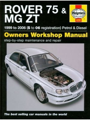 ROVER 75 & MG ZT PETROL  AND DIESEL (02/99-06) OWNERS WORKSHOP MANUAL