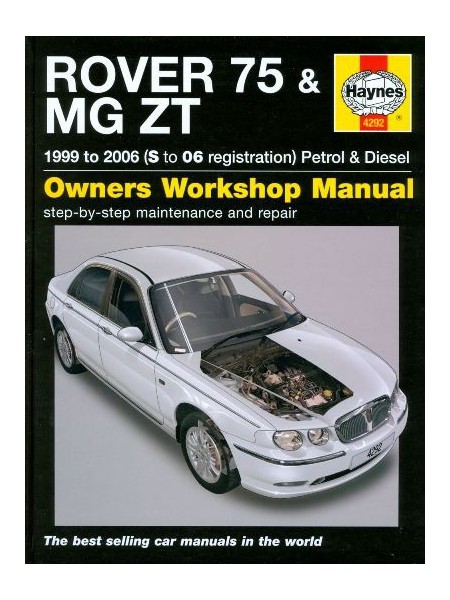 ROVER 75 & MG ZT PETROL  AND DIESEL (02/99-06) OWNERS WORKSHOP MANUAL