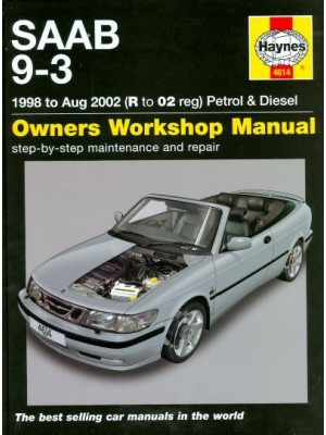 SAAB 9-3 PETROL & DIESEL 98-MAY02 - OWNERS WORKSHOP MANUAL