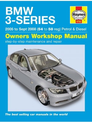 BMW 3-SERIES PETROL & DIESEL E90 & 91 2005-08 - OWNERS WORSHOP MANUAL