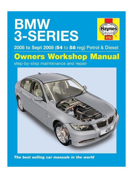 BMW 3-SERIES PETROL & DIESEL E90 & 91 2005-08 - OWNERS WORSHOP MANUAL