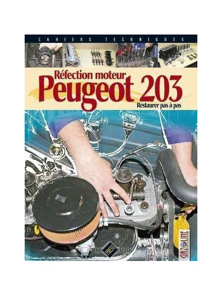 REFECTION MOTEUR PEUGEOT 203 - RESTAURER PAS A PAS