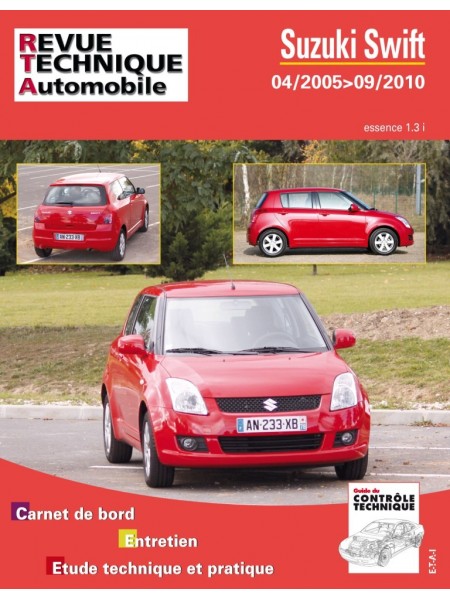 RTAB749 SUZUKI SWIFT ESS. 1.3i VVT DE 03/2005 A 10/2010