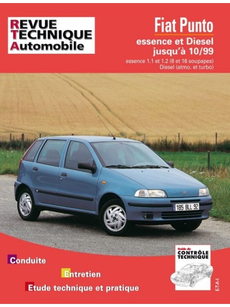 RTA566 FIAT PUNTO ESSENCE 1.1 & 1.2 ET DIESEL 1993-99