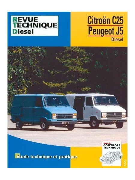 RTA126 CITROEN C25 / PEUGEOT J5 DIESEL 1981-91