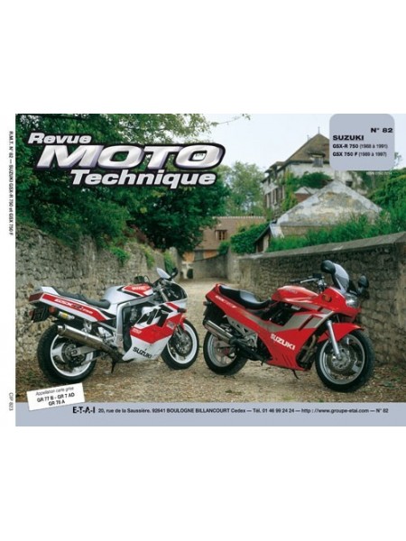 RMT82 SUZUKI GSX 750 89-97 & GSX-R 750 88-91