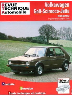 RTA731 VOLKSWAGEN GOLF SIROCO ET GTI 1974-84