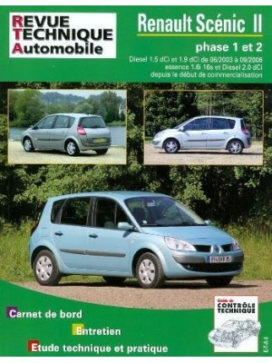 RTA679 RENAULT SCENIC II phase 1-2 - 1.5 ,1.9 et 2.0 dCi + 1.6i 16s