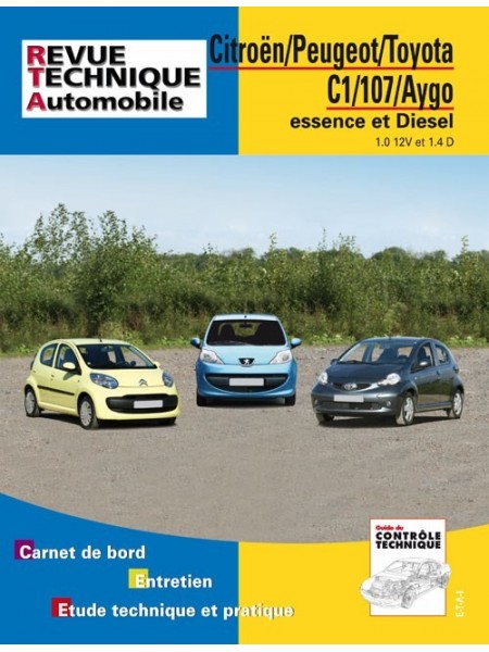 RTAB701 CITROEN C1/PEUGEOT 107/TOYOTA AYGO 1.0 12V ET 1.4HDI