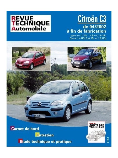 RTA107 CITROEN C3 ESSENCE ET DIESEL
