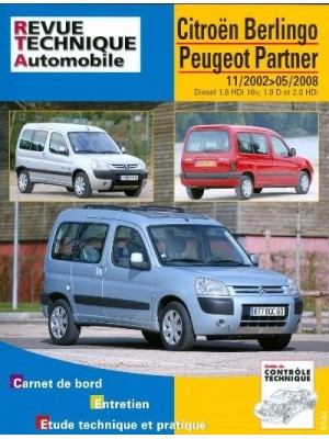 RTA111 CITROEN BERLINGO PEUGEOT PARTNER 11/02 A 05/08