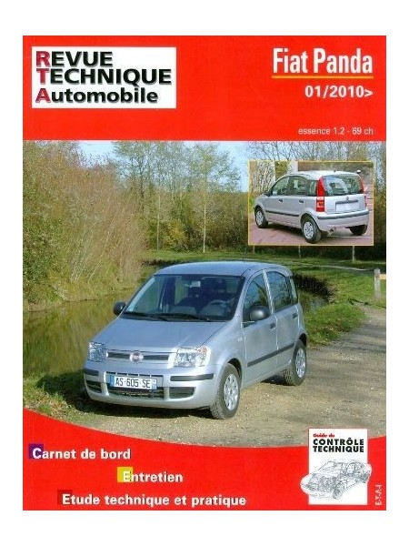 RTAB747 FIAT PANDA 1.2 8V DEPUIS 10/2008