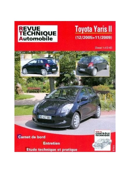 Toyota Yaris Revue Technique - Butee De Languette (pour Hatchback