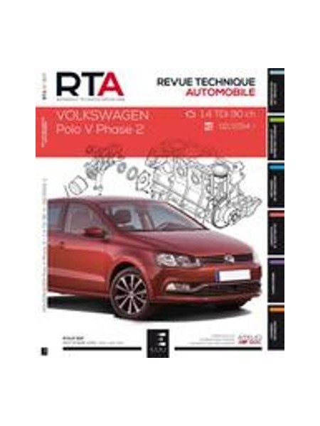 RTA807 VW POLO V PHASE 2 1.4 TDI DEPUIS 02/2014