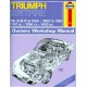 TRIUMPH SPITFIRE 62-81 MKI, II, III,IV & 1500 - OWNER WORKSHOP MANUAL