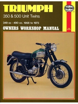 TRIUMPH 350 & 500 UNITS TWINS 1958-73 - OWNERS WORKSHOP MANUAL