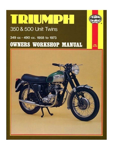 TRIUMPH 350 & 500 UNITS TWINS 1958-73 - OWNERS WORKSHOP MANUAL