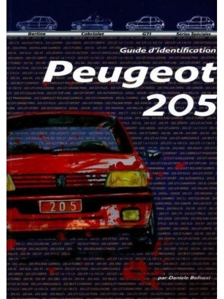 PEUGEOT 205 GUIDE D'IDENTIFICATION