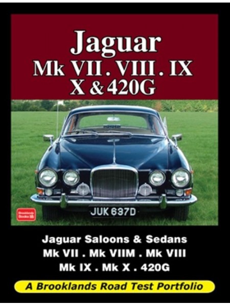 JAGUAR MK 7 , 8, 9, 10 & 420G ROAD TEST PORTFOLIO