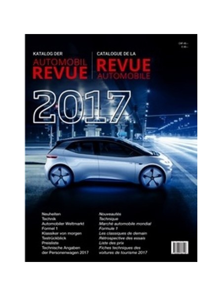 REVUE AUTOMOBILE SUISSE 2017 Katalog der Automobil Revue