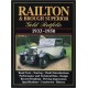 RAILTON & BROUGH SUPERIOR 1933-1950 GOLD PORTFOLIO - Livre de R Clarke