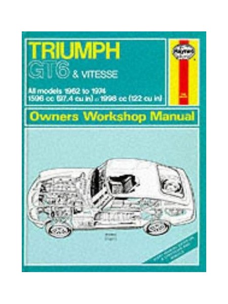 TRIUMPH GT6 & VITESSE 1962-74 - OWNERS WORSHOP MANUAL