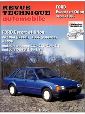 RTA736 FORD ESCORT ET ORION 1984-90