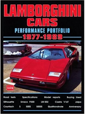 LAMBORGHINI CARS - PERFORMANCE PORTFOLIO 1977-89 - Livre