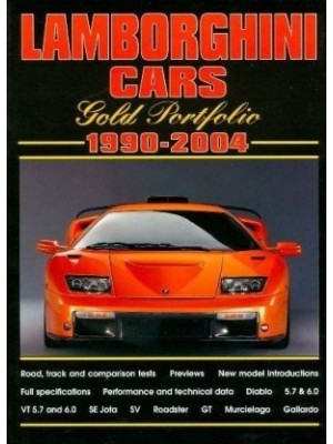 LAMBORGHINI CARS - GOLD PORTFOLIO 1990-2004