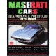 MASERATI CARS PERFORMANCE PORTFOLIO 1971-82 - Livre voitures Italiennes